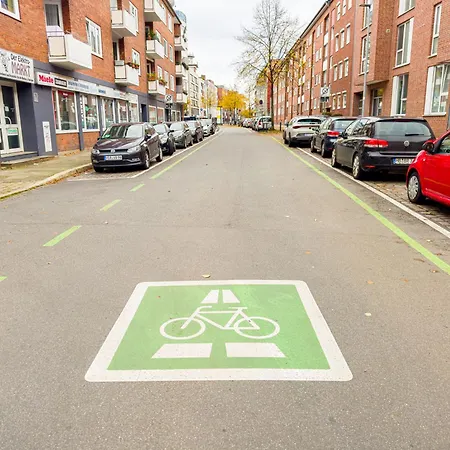 Immostay G#3 Zentrales Mit Balkonblick Lägenhet Bremen