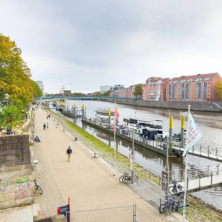 Apartment Immostay G#3 Zentrales Mit Balkonblick Bremen