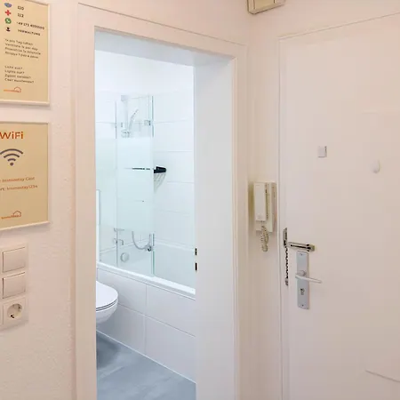 Immostay G#3 Zentrales Mit Balkonblick Appartement Bremen