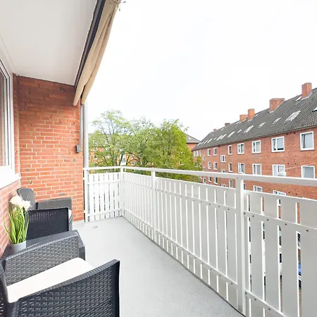 Immostay G#3 Zentrales Mit Balkonblick * Bremen
