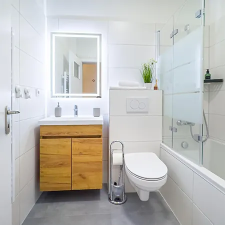 Immostay G#3 Zentrales Mit Balkonblick Bremen
