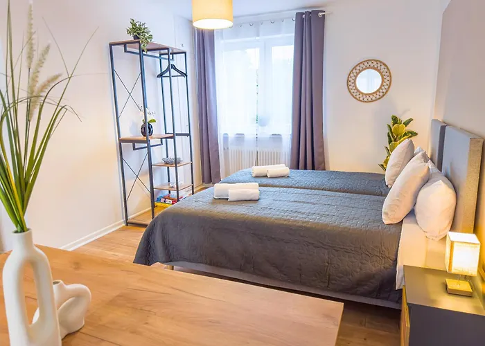 Immostay G#3 Zentrales Mit Balkonblick Lägenhet *