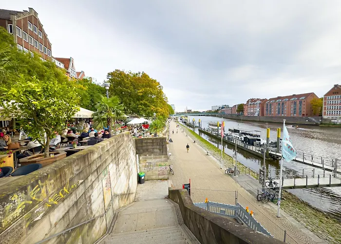 Lägenhet Immostay G#3 Zentrales Mit Balkonblick Bremen