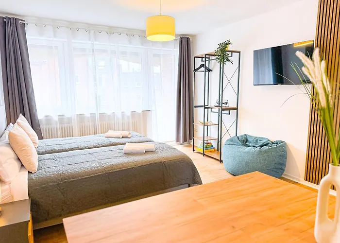 Lägenhet Immostay G#3 Zentrales Mit Balkonblick