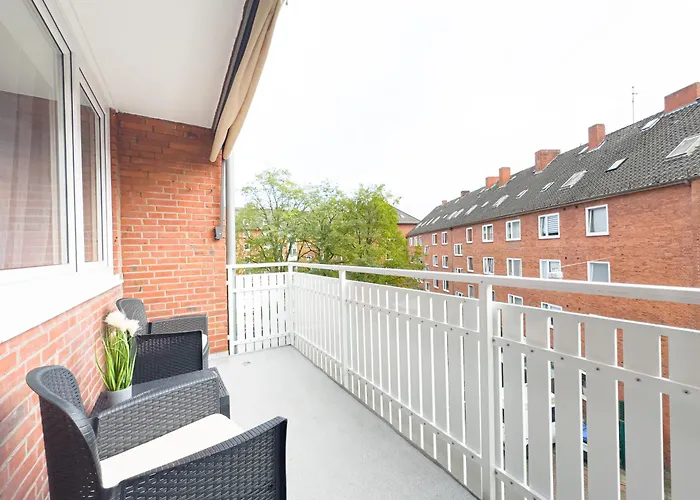 Immostay G#3 Zentrales Mit Balkonblick * Bremen