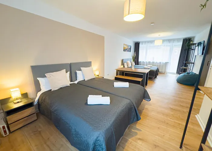 Immostay G#3 Zentrales Mit Balkonblick * Bremen