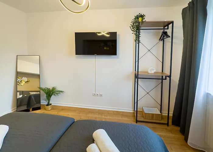 Immostay G#3 Zentrales Mit Balkonblick Lägenhet *